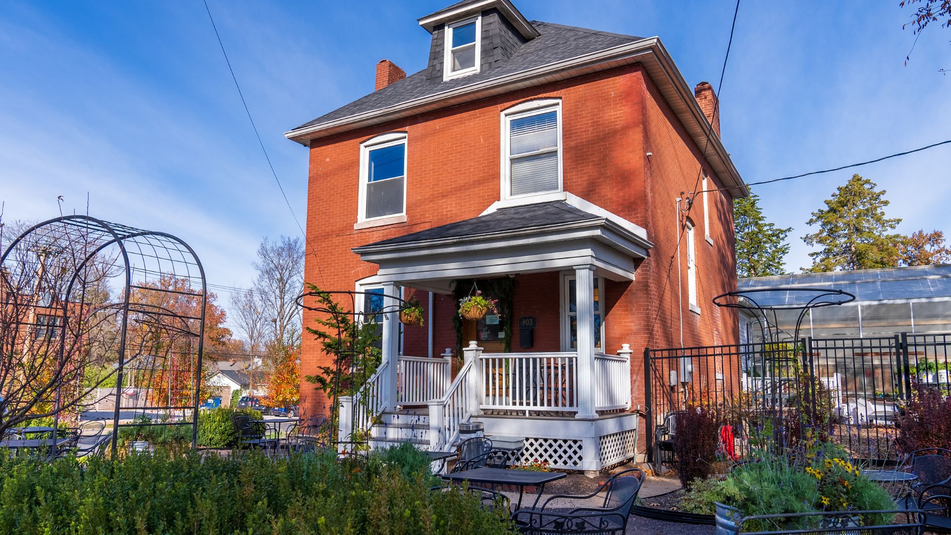 Maypop Coffee and Garden Shop is located in a red-brick house in Webster Groves.