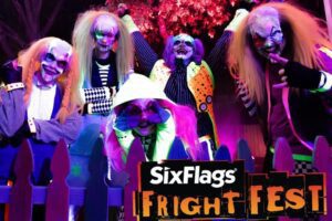 Fright Fest at Six Flags.