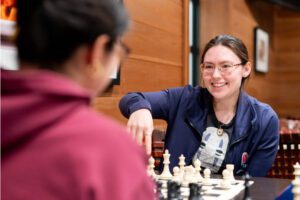 Ladies Knight at St. Louis Chess Club.