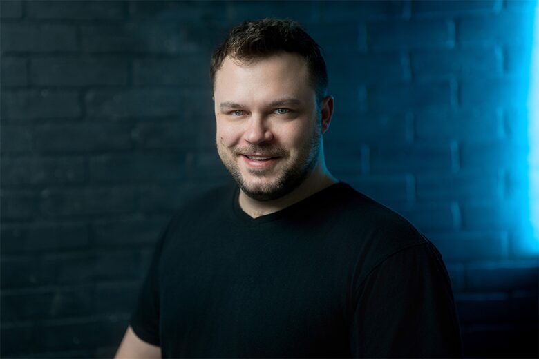 Ben Bankas at Helium Comedy Club.
