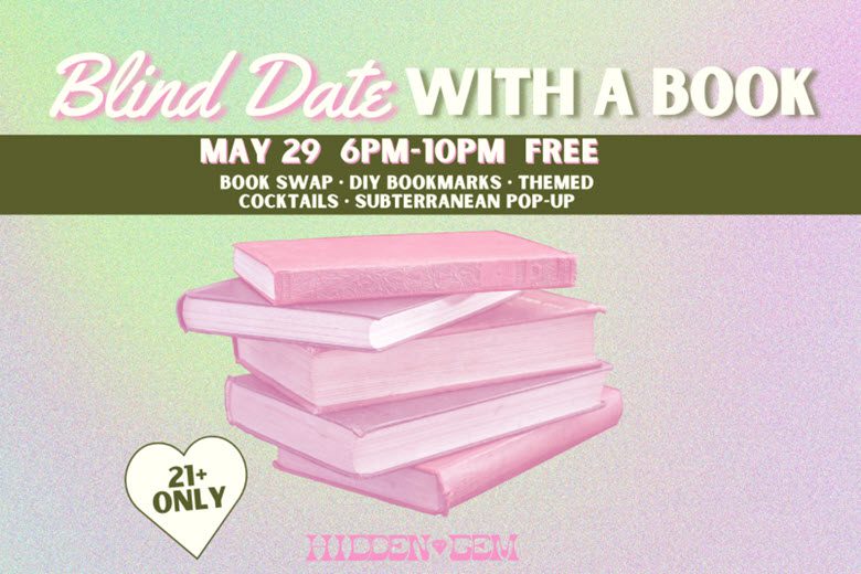 Blind Date with a Book at Hidden Gem.