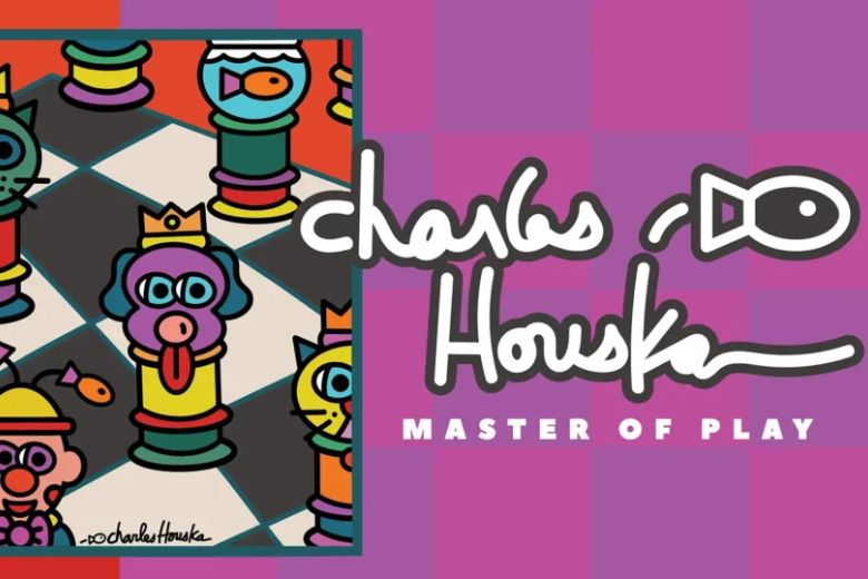 A new exhibition featuring the playful art of Charles Houska is open at the World Chess Hall of Fame.