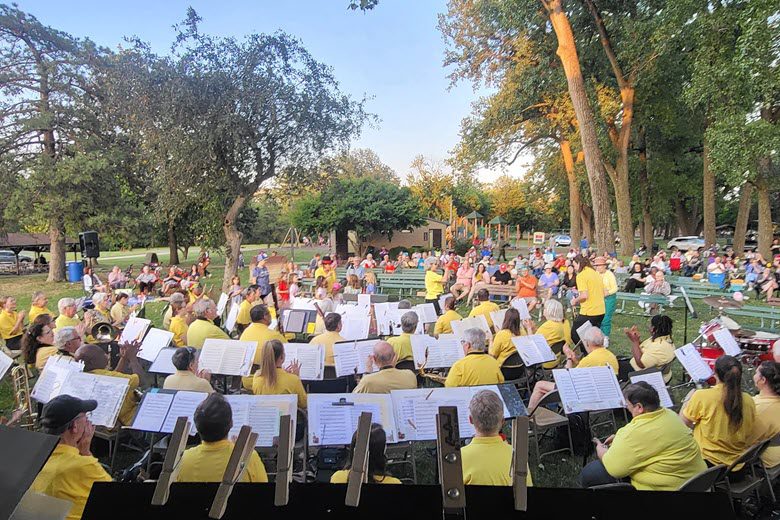 University City Summer Band at Heman Park.